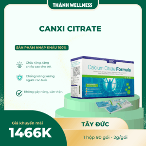Calcium Citrate - Phòng Chống Loãng Xương