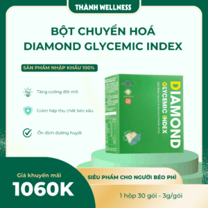 DGI Diamond Glycemic Index – Giải pháp kiểm soát đường huyết & giảm mỡ