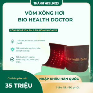 Vòm Xông Hơi Bio Health Doctor - Thải Độc, Giảm Mỡ Tại Nhà