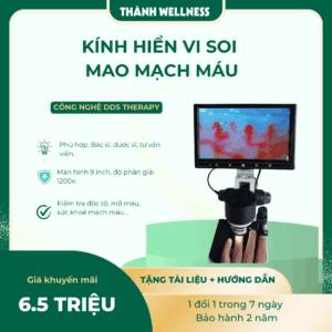 Kính Hiển Vi Soi Mao Mạch Máu Ngón Tay