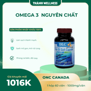 Omega 3 Nguyên Chất 100% Từ ONC Canada